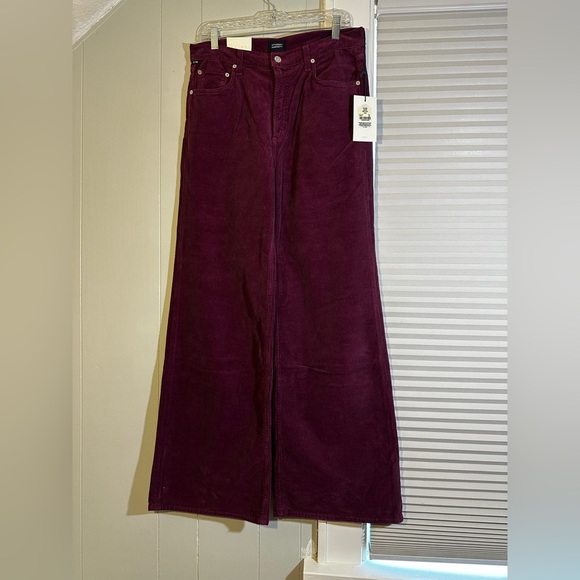 Citizens of Humanity Paloma Corduroy Pants| Size  29 |High Rise Baggy |Wide Leg - Picture 6 of 8
